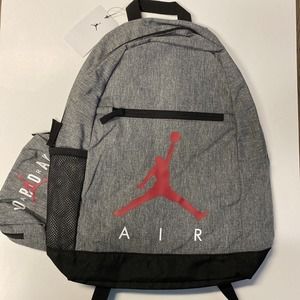 Nike Air Jordan Campus Backpack With Pencil Case Carbon Holder